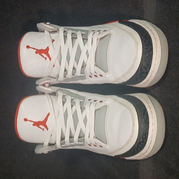Air Jordan 3 Retro  OG "FIRE RED"  Mens Size-13 100% Authentic! - Picture 2 of 12